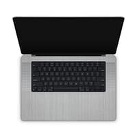 Macbook pro 16'' (m1,2021) brushed metal steel skin | wrapitskin