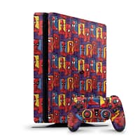 Playstation 4 slim spidey's world skin wrapitskin