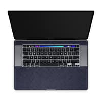Macbook pro 16'' (touch bar,2019) cross metal blue skin | wrapitskin