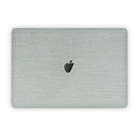 Macbook pro 15'' (2017) linen cyan skin | wrapitskin