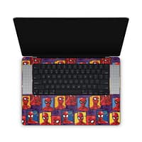 Macbook pro 16'' (m2,2023) spidey's world skin | wrapitskin