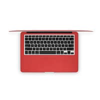 Macbook air 13'' (2010-2017) matte red skin | wrapitskin
