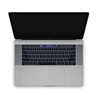 Macbook pro 15'' (2018-2019) brushed metal steel skin | wrapitskin