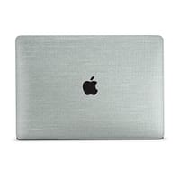 Macbook air 13'' (2018) linen cyan skin | wrapitskin