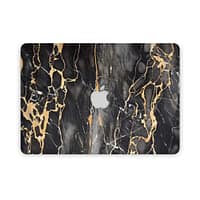 Macbook air 13'' (2010-2017) black gold fusion art skin | wrapitskin