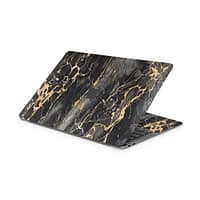 Macbook air 13'' (m1,2020) black gold fusion art skin | wrapitskin