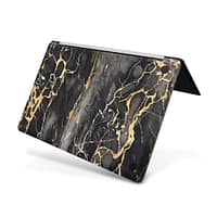Macbook pro 13'' (touch bar,2018) black gold fusion art skin | wrapitskin