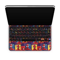 Magic keyboard ipad air gen 5 spidey's world skin | wrapitskin