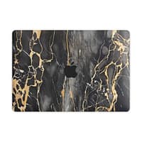 Macbook pro 13'' (touch bar,2018) black gold fusion art skin | wrapitskin
