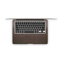 Macbook air 13'' (2010-2017) matte brown metallic skin | wrapitskin