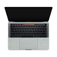 Macbook pro 13'' (touch bar,2018) linen cyan skin | wrapitskin