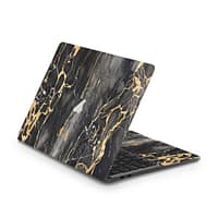 Macbook pro 13'' (touch bar,2018) black gold fusion art skin | wrapitskin