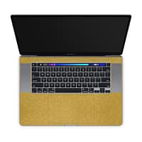 Macbook pro 16'' (touch bar,2019) honeycomb gold skin | wrapitskin