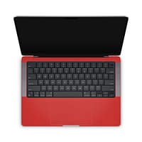Macbook pro 14'' (2021) matte red skin | wrapitskin
