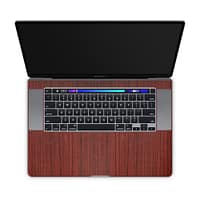 Macbook pro 16'' (touch bar,2019) padauk wood skin | wrapitskin