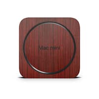 Mac mini m2 padauk wood skin | wrapitskin