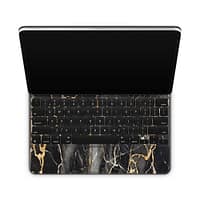Magic keyboard ipad pro 12. 9'' gen 5 black gold fusion art skin | wrapitskin