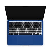 Macbook air 13. 6'' m2 2022 perfect blue skin | wrapitskin