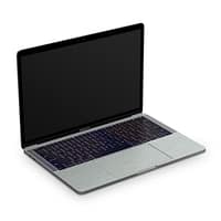 Macbook pro 13'' (2016-2018) linen cyan skin | wrapitskin