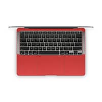 Macbook air 13'' (m1,2020) matte red skin | wrapitskin