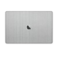 Macbook pro 15'' (2018-2019) brushed metal steel skin | wrapitskin