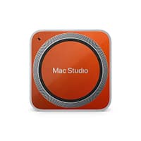 Mac studio glossy fiery orange skin | wrapitskin