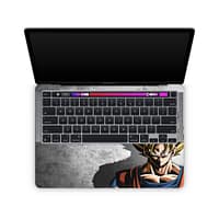 Macbook pro 13'' (m1 2020) dragon ball z warrior skin | wrapitskin