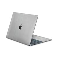 Macbook air 13'' (2018) brushed metal steel skin | wrapitskin
