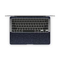 Macbook air 13'' (m1,2020) honeycomb blue skin | wrapitskin