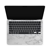 Macbook air 13. 6'' m2 2022 marble white skin | wrapitskin