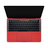 Macbook pro 13'' (touch bar,2018) matte red skin | wrapitskin