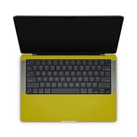Macbook pro 14'' (2021) bitter yellow skin | wrapitskin