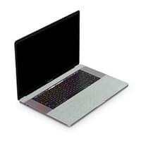 Macbook pro 15'' (2017) linen cyan skin | wrapitskin