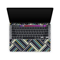 Macbook pro 13'' (m1 2020) striped abstract skin | wrapitskin