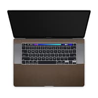 Macbook pro 16'' (touch bar,2019) matte brown metallic skin | wrapitskin