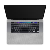Macbook pro 16'' (touch bar,2019) carbon fiber gray skin | wrapitskin