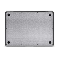 Macbook air 13'' (2018) honeycomb silver skin | wrapitskin
