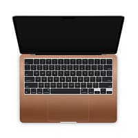 Macbook air 13. 6'' m2 2022 matte copper metallic skin | wrapitskin