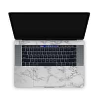 Macbook pro 15'' (2018-2019) marble white skin | wrapitskin