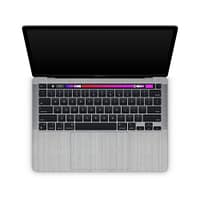 Macbook pro 13'' (m1 2020) brushed metal steel skin | wrapitskin