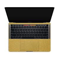 Macbook pro 13'' (touch bar,2018) honeycomb gold skin | wrapitskin