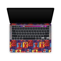 Macbook pro 13'' (m1 2020) spidey's world skin | wrapitskin
