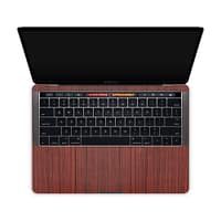 Macbook pro 13'' (touch bar,2018) padauk wood skin | wrapitskin