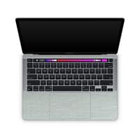 Macbook pro 13'' (m1 2020) linen cyan skin | wrapitskin