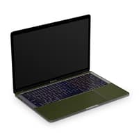 Macbook pro 13'' (2016-2018) matte military green skin | wrapitskin