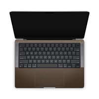 Macbook pro 14'' (2021) matte brown metallic skin | wrapitskin