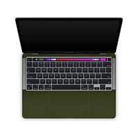 Macbook pro 13'' (m1 2020) matte military green skin | wrapitskin