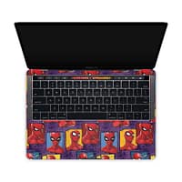 Macbook pro 13'' (touch bar,2018) spidey's world skin | wrapitskin