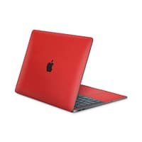 Macbook air 13'' (2018) matte red skin | wrapitskin