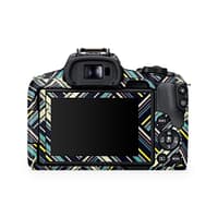 Canon eos r50 camera striped abstract skin | wrapitskin
